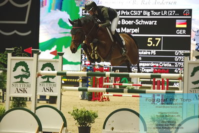 Stutteri Ask Grand Prix CSI3 Big Tour LR (273.4.3b-GP) 1.50m - In Memory of Bo Bak Andersen
International | Hest
Keywords: paula de boer-schwartz;my miss marpel