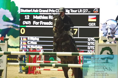 Stutteri Ask Grand Prix CSI3 Big Tour LR (273.4.3b-GP) 1.50m - In Memory of Bo Bak Andersen
International | Hest
Keywords: mathies rüder;for freedom ekt